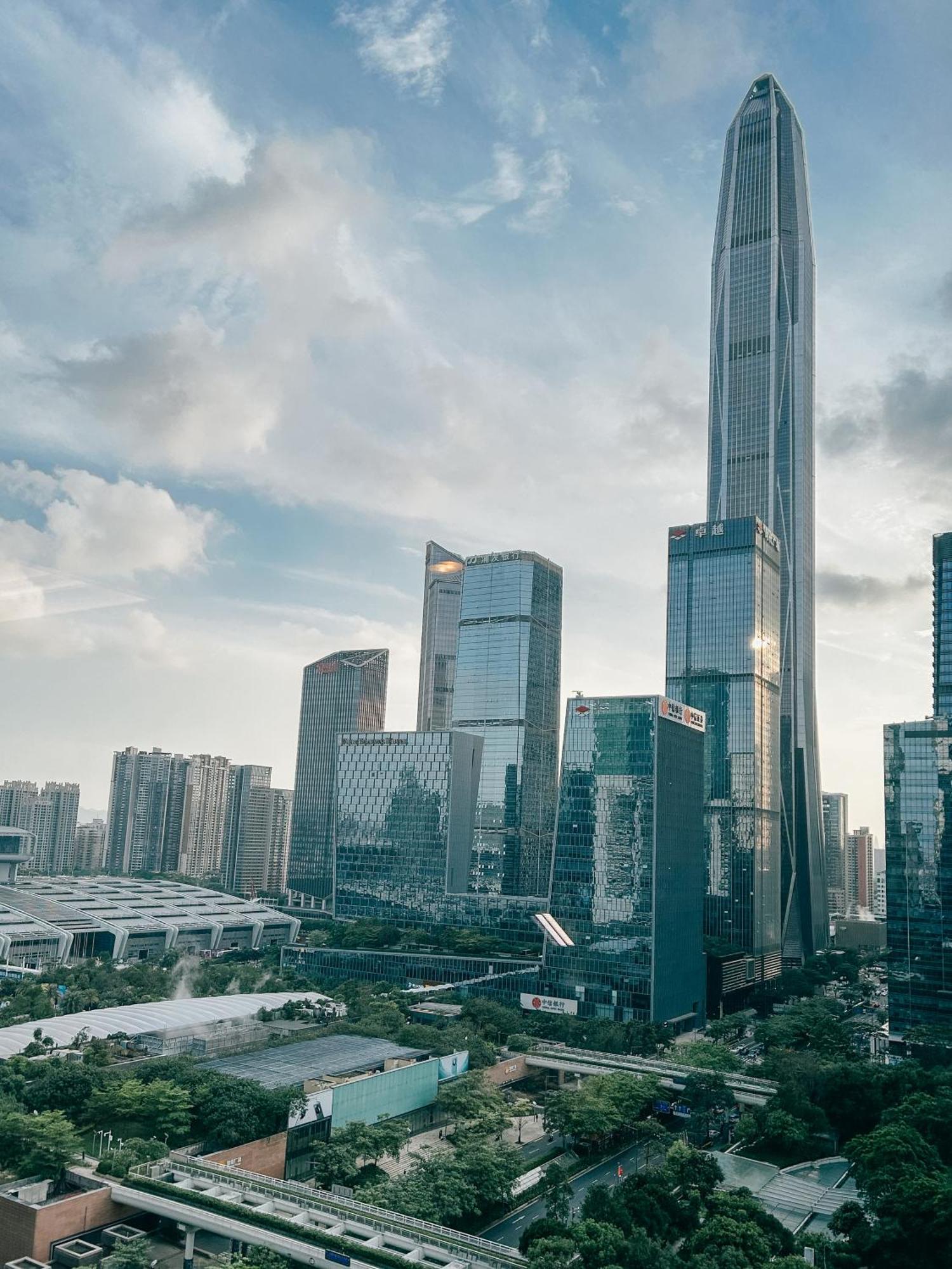 Sheraton Shenzhen Futian Hotel Dış mekan fotoğraf