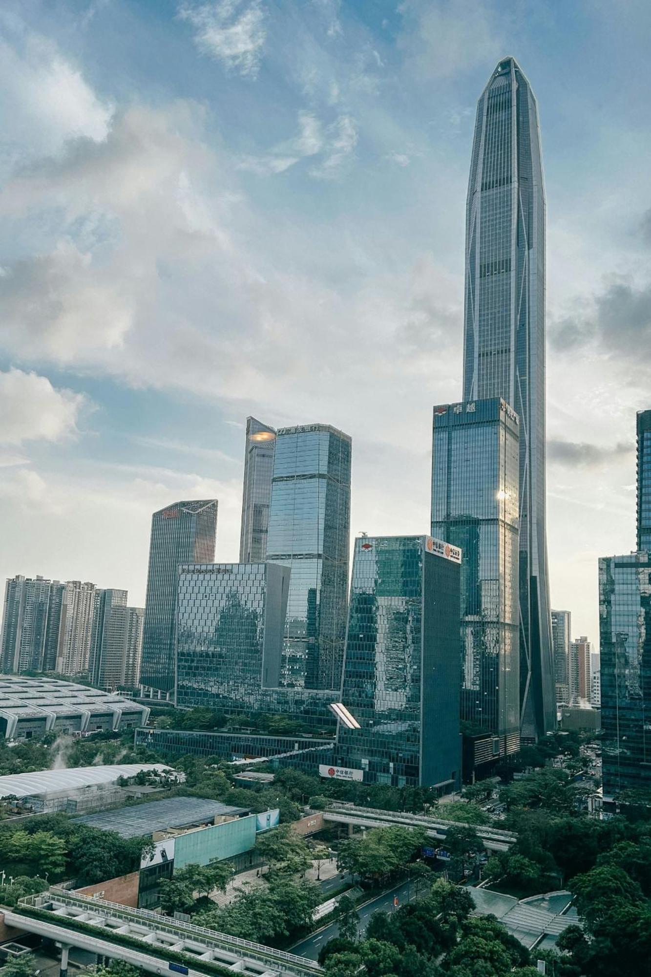 Sheraton Shenzhen Futian Hotel Dış mekan fotoğraf